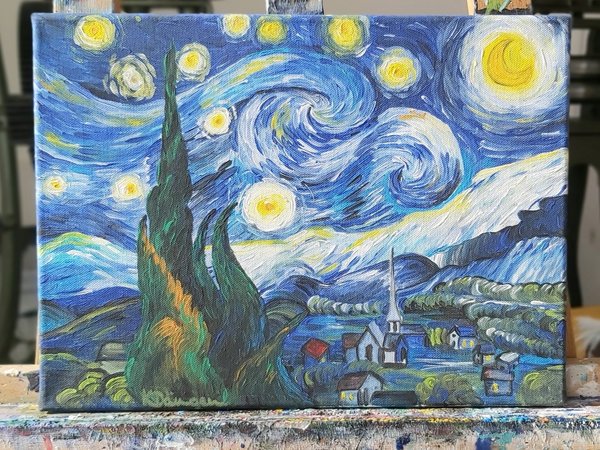 Van Goghs Sternennacht, 23.03.2024